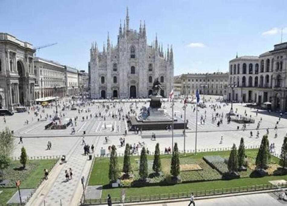 Milano Duomo Suite With Lovely Terrace Екстер'єр фото